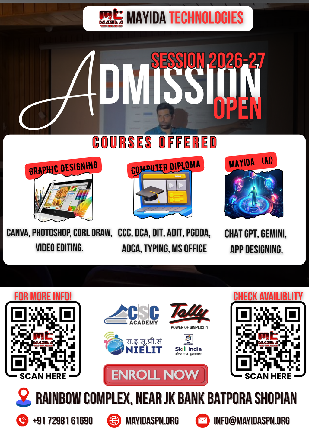 ADMISSION POSTER