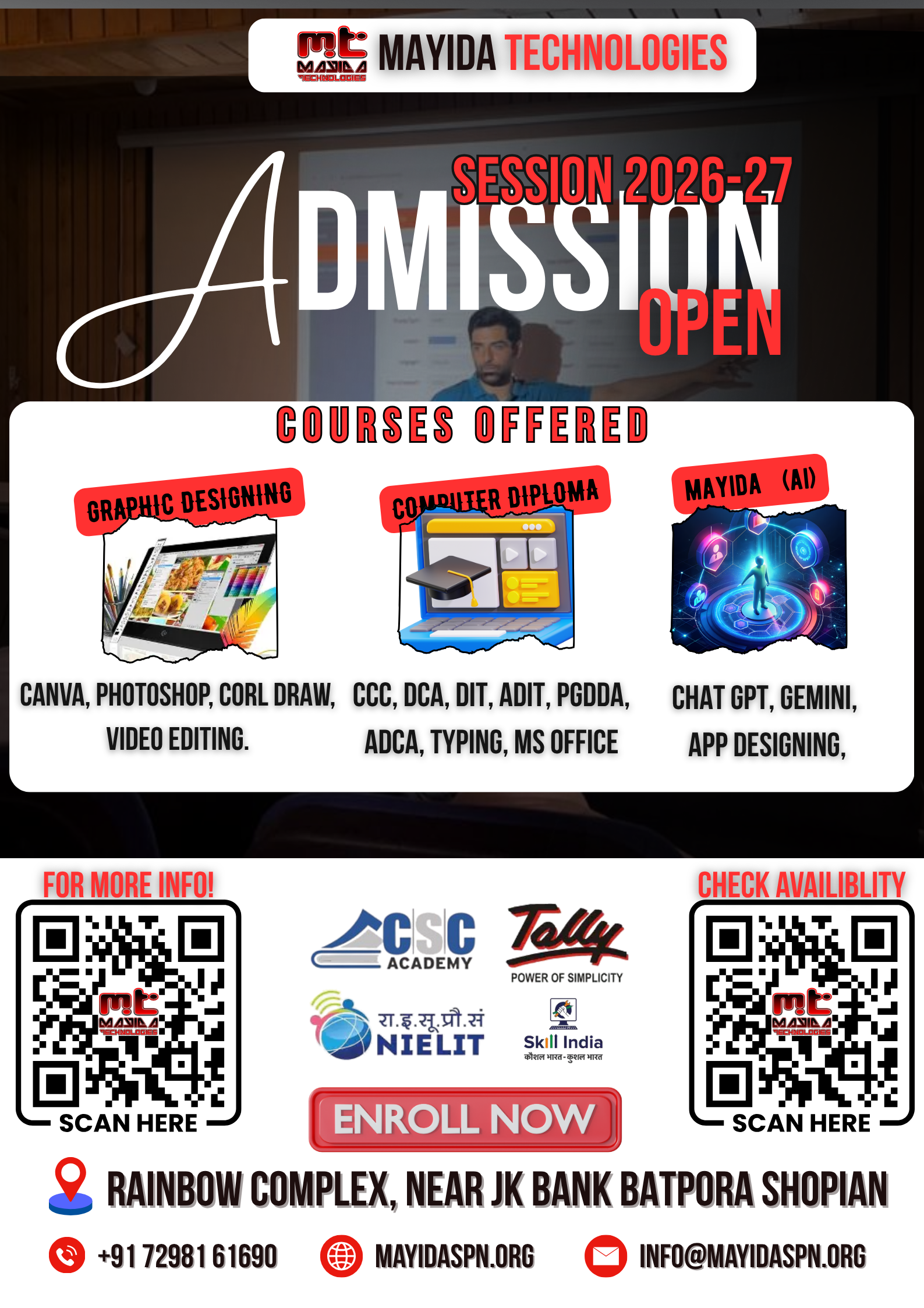ADMISSION POSTER