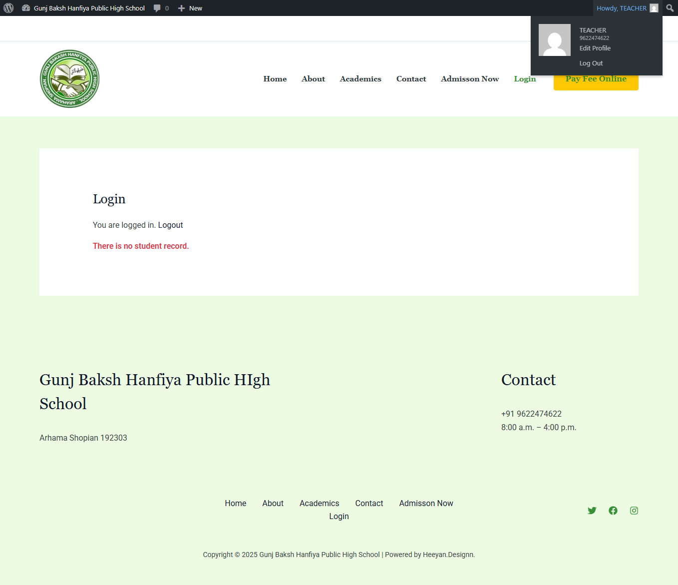 School Management System